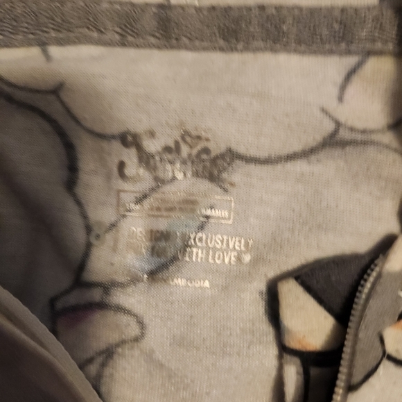 Justice Size 8 Sheep Over Onesie Pajamas - Picture 4 of 4